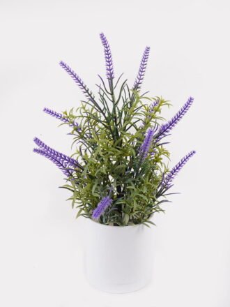 Artificial Flower 20*20*28cm  Lavenderin  PP pot GS-79925004 2025SEP 3,000+ sqm showroom with thousands of artificial flowers, plants & trees ready for global sourcing.