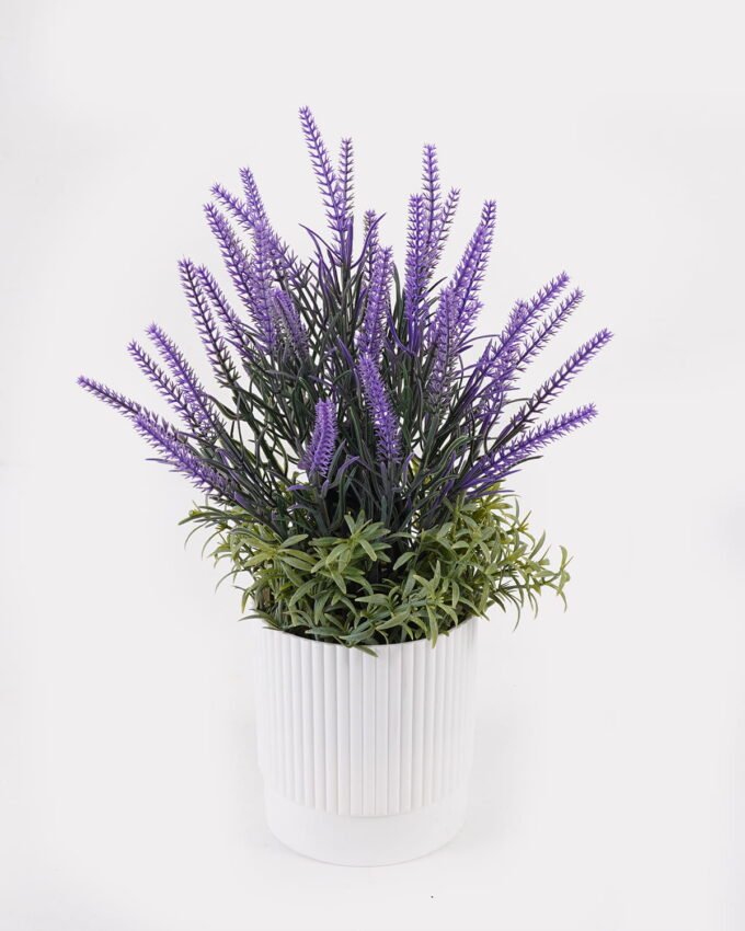 Artificial Flower 18*18*31cm Lavender in  PP pot GS-79925009 2025SEP YeahFlower is one of Chinese leading OEM manufacturers and exporters , supplying the silk flowers, wholesale artificial trees