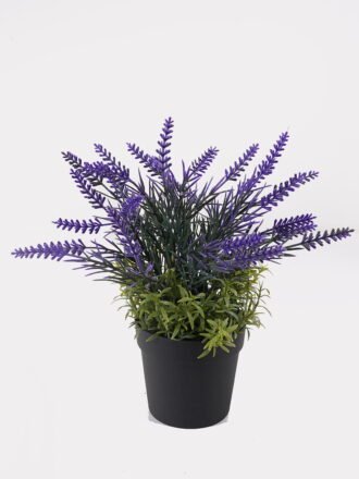 Artificial Flower 13*13*25cm  Lavender in  PP pot GS-79925006 2025SEP 3,000+ sqm showroom with thousands of artificial flowers, plants & trees ready for global sourcing.