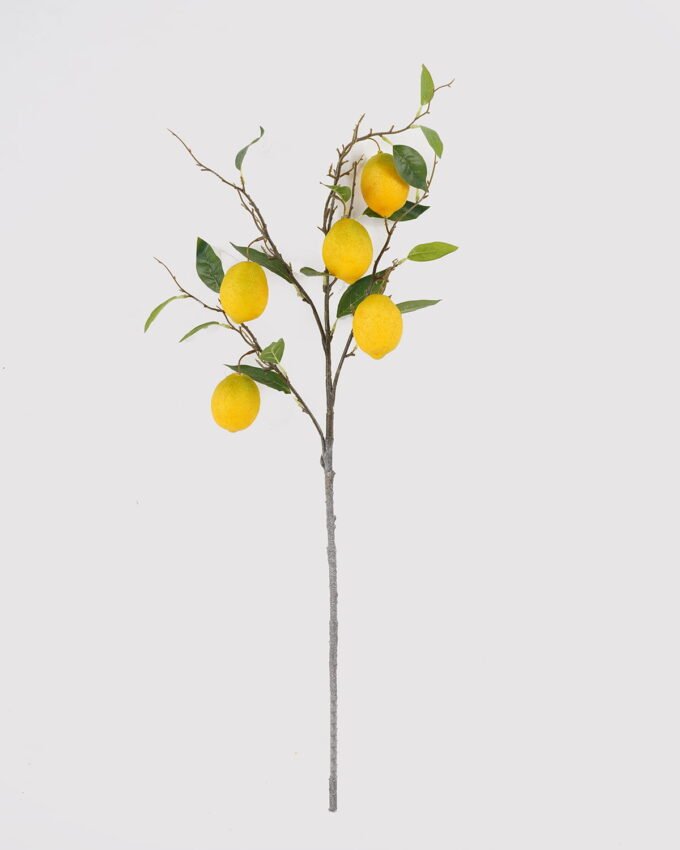 Artificial Flower 17*17*92cm Lemon single stem GS-79725001 2025SEP YeahFlower is one of Chinese leading OEM manufacturers and exporters , supplying the silk flowers, wholesale artificial trees