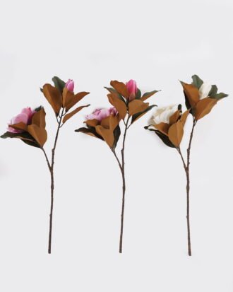 Artificial Flower 33*33*90cm Magnolia single stem/14 lvs GS-39125007-P1 2025AUG YeahFlower is one of Chinese leading OEM manufacturers and exporters , supplying the silk flowers, wholesale artificial trees