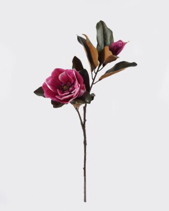 Artificial Flower 33*33*90cm Magnolia single stem/14 lvs GS-39125007-W1 2025AUG YeahFlower is one of Chinese leading OEM manufacturers and exporters , supplying the silk flowers, wholesale artificial trees