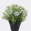 Artificial Flower 18*18*22cm Mum in PP Pot GS-03325012 2025JUL YeahFlower is one of Chinese leading OEM manufacturers and exporters , supplying the silk flowers, wholesale artificial trees