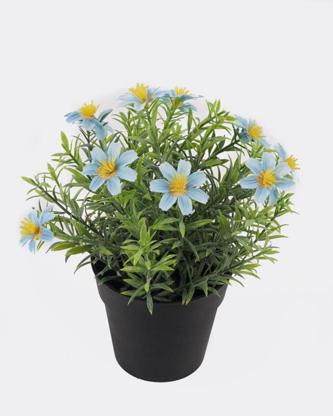 Artificial Flower 18*18*22cm Mum in PP Pot GS-03325012 2025JUL YeahFlower is one of Chinese leading OEM manufacturers and exporters , supplying the silk flowers, wholesale artificial trees