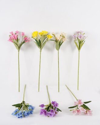 Artificial Flower 13*13*75cm Narcissus and lily *9 single stem GS-71625003