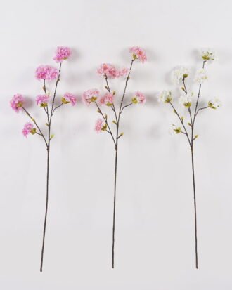 Artificial Flower 21*21*90cm Oriental cherry *3 single stem GS-15425006 2025JUL YeahFlower is one of Chinese leading OEM manufacturers and exporters , supplying the silk flowers, wholesale artificial trees