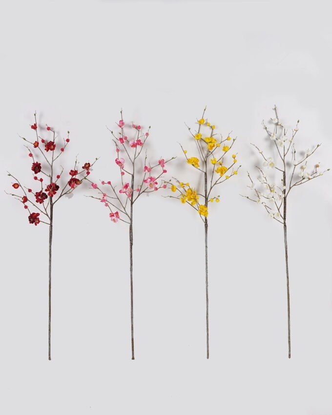 Artificial Flower 21*21*83cm Oriental cherry single stem GS-30025003 2025JUL YeahFlower is one of Chinese leading OEM manufacturers and exporters , supplying the silk flowers, wholesale artificial trees