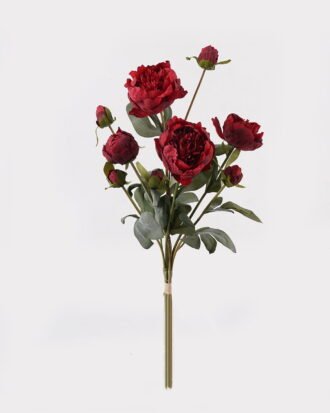 Artificial Flower 22*22*60cm Peony *3 bouquet GS-79225001-R2 2025SEP YeahFlower is one of Chinese leading OEM manufacturers and exporters , supplying the silk flowers, wholesale artificial trees