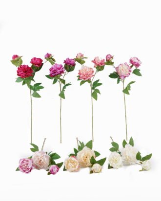 Artificial Flower 20*20*75cm Peony *3 single stem GS-53925001 2025JUL YeahFlower is one of Chinese leading OEM manufacturers and exporters , supplying the silk flowers, wholesale artificial trees