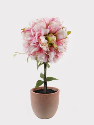 Artificial Flower 16*16*14cm Rose in  ceramic pot GS-06925014 2025JUL 3,000+ sqm showroom with thousands of artificial flowers, plants & trees ready for global sourcing.