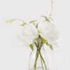 Artificial Flower 19*19*24cm Peony in  Glass ware GS-06925011 2025JUL YeahFlower is one of Chinese leading OEM manufacturers and exporters , supplying the silk flowers, wholesale artificial trees