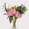 Artificial Flower 20*20*27cm Peony in  Glass ware GS-06925012 2025JUL YeahFlower is one of Chinese leading OEM manufacturers and exporters , supplying the silk flowers, wholesale artificial trees