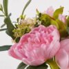 Artificial Flower 20*20*27cm Peony in  Glass ware GS-06925012 2025JUL YeahFlower is one of Chinese leading OEM manufacturers and exporters , supplying the silk flowers, wholesale artificial trees