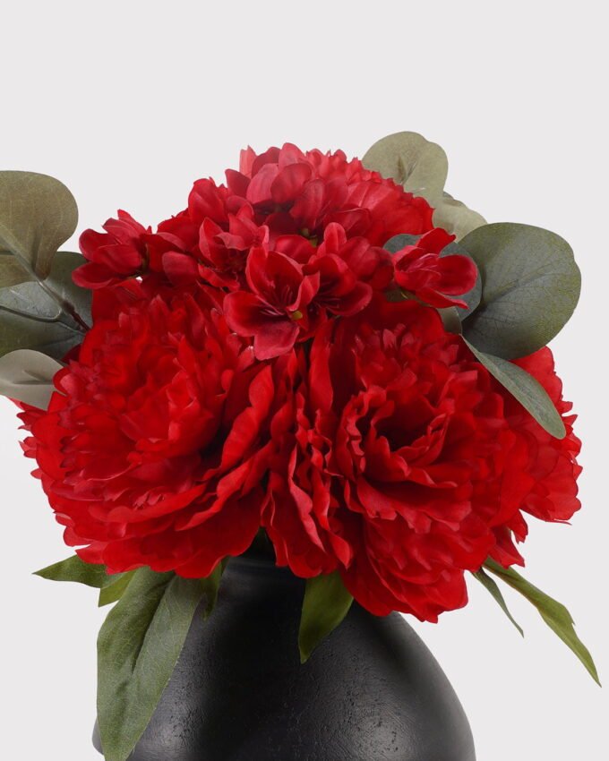 Artificial Flower 23*23*31cm Peony in ceramic pot GS-06925010 2025JUL YeahFlower is one of Chinese leading OEM manufacturers and exporters , supplying the silk flowers, wholesale artificial trees