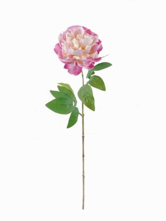 Artificial Flower 15*15*63cm Peony single stem GS-53925002 2025JUL 3,000+ sqm showroom with thousands of artificial flowers, plants & trees ready for global sourcing.