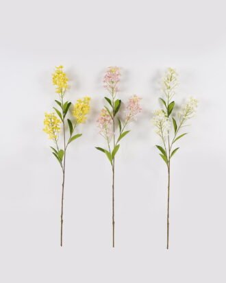 Artificial Flower 20*20*97cm Rapeseed flower single stem GS-39125003 2025AUG YeahFlower is one of Chinese leading OEM manufacturers and exporters , supplying the silk flowers, wholesale artificial trees