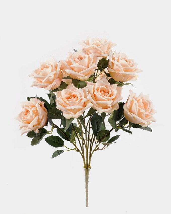 Artificial Flower 27*27*45cm Rose *10 bush GS-47925001 2025JUL YeahFlower is one of Chinese leading OEM manufacturers and exporters , supplying the silk flowers, wholesale artificial trees