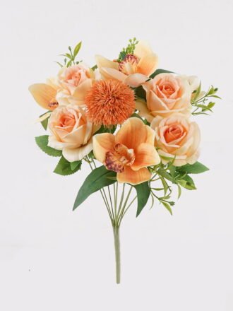 Artificial Flower 30*30*48cm Rose *10 bush GS-47925003-P1 2025JUL 3,000+ sqm showroom with thousands of artificial flowers, plants & trees ready for global sourcing.