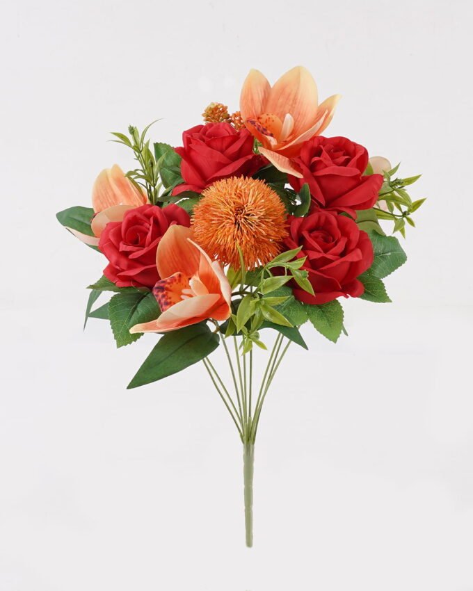 Artificial Flower 30*30*48cm Rose *10 bush GS-47925003 2025JUL YeahFlower is one of Chinese leading OEM manufacturers and exporters , supplying the silk flowers, wholesale artificial trees
