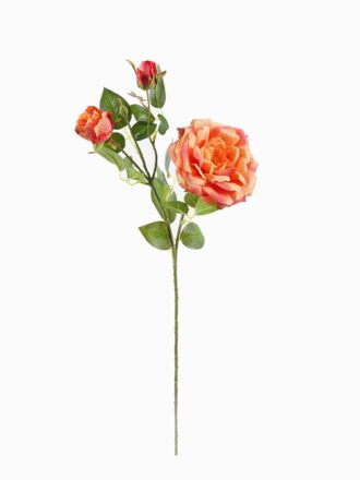 Artificial Flower 21*21*67cm Rose *3 single stem GS-53925003 2025JUL 3,000+ sqm showroom with thousands of artificial flowers, plants & trees ready for global sourcing.
