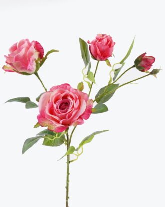 Artificial Flower 20*20*65cm Rose *4 single stem GS-53925004-R3 2025JUL YeahFlower is one of Chinese leading OEM manufacturers and exporters , supplying the silk flowers, wholesale artificial trees