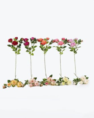 Artificial Flower 20*20*65cm Rose *4 single stem GS-53925004 2025JUL YeahFlower is one of Chinese leading OEM manufacturers and exporters , supplying the silk flowers, wholesale artificial trees