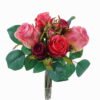 Artificial Flower 16*16*28cm Rose *9 bundle GS-53925005-P1 2025JUL YeahFlower is one of Chinese leading OEM manufacturers and exporters , supplying the silk flowers, wholesale artificial trees