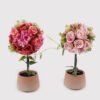 Artificial Flower 18*18*39cm Rose in  Cement GS-06925013 2025JUL YeahFlower is one of Chinese leading OEM manufacturers and exporters , supplying the silk flowers, wholesale artificial trees