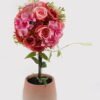 Artificial Flower 18*18*39cm Rose in  Cement GS-06925013 2025JUL YeahFlower is one of Chinese leading OEM manufacturers and exporters , supplying the silk flowers, wholesale artificial trees