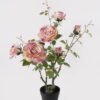 Artificial Flower 54*54*74cm Rose in PP pot GS-15425002 2025JUL YeahFlower is one of Chinese leading OEM manufacturers and exporters , supplying the silk flowers, wholesale artificial trees