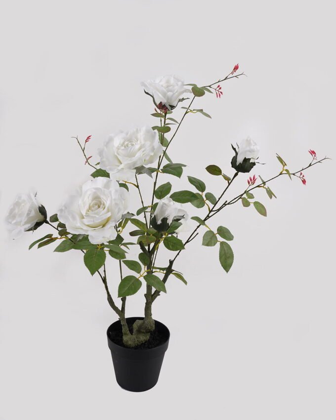 Artificial Flower 54*54*74cm Rose in PP pot GS-15425002 2025JUL YeahFlower is one of Chinese leading OEM manufacturers and exporters , supplying the silk flowers, wholesale artificial trees