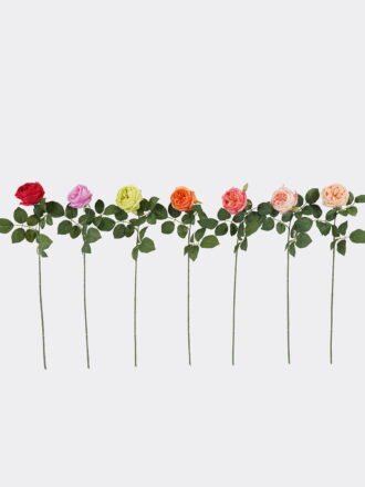 Artificial Flower 13*13*63cm Rose single stem GS-14525004-P1 2025JUL 3,000+ sqm showroom with thousands of artificial flowers, plants & trees ready for global sourcing.