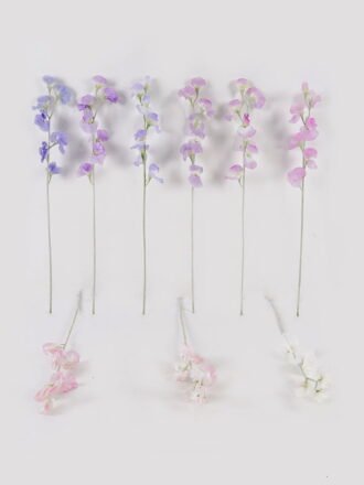 Artificial Flower 12*12*93cm Gladiolus *8 single stem GS-17725028-Z1 2025JUL 3,000+ sqm showroom with thousands of artificial flowers, plants & trees ready for global sourcing.