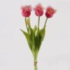 Artificial Flower Tulip 5 bundle GS-31325001_5 Artificial Flower 21*21*45cm Tulip *5 bundle GS-31325001 2025AUG YeahFlower is one of Chinese leading OEM manufacturers and exporters , supplying the silk flowers, wholesale artificial trees