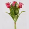 Artificial Flower 21*21*30cm Tulip *5 bundle GS-31325002-R1 2025AUG YeahFlower is one of Chinese leading OEM manufacturers and exporters , supplying the silk flowers, wholesale artificial trees