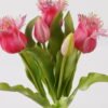 Artificial Flower 21*21*30cm Tulip *5 bundle GS-31325002-R1 2025AUG YeahFlower is one of Chinese leading OEM manufacturers and exporters , supplying the silk flowers, wholesale artificial trees