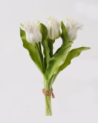 Artificial Flower 21*21*30cm Tulip *5 bundle GS-31325002-W1 2025AUG YeahFlower is one of Chinese leading OEM manufacturers and exporters , supplying the silk flowers, wholesale artificial trees