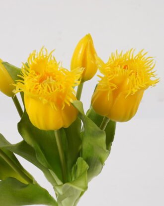 Artificial Flower 21*21*30cm Tulip *5 bundle GS-31325002-Y1 2025AUG YeahFlower is one of Chinese leading OEM manufacturers and exporters , supplying the silk flowers, wholesale artificial trees