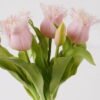 Artificial Flower 21*21*30cm Tulip *5 bundle GS-31325002 2025AUG 3,000+ sqm showroom with thousands of artificial flowers, plants & trees ready for global sourcing.