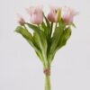 Artificial Flower 21*21*30cm Tulip *5 bundle GS-31325002 2025AUG 3,000+ sqm showroom with thousands of artificial flowers, plants & trees ready for global sourcing.