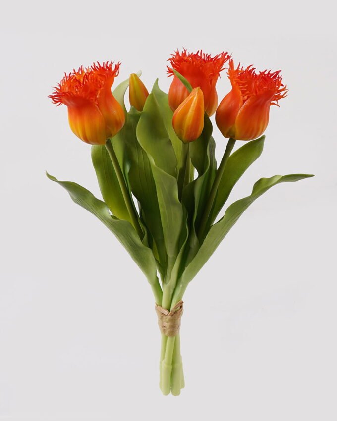 Artificial Flower 21*21*30cm Tulip *5 bundle GS-31325002 2025AUG 3,000+ sqm showroom with thousands of artificial flowers, plants & trees ready for global sourcing.