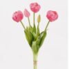 Artificial Flower 21*21*43cm Tulip *5 bundle GS-31325003-R1 2025AUG YeahFlower is one of Chinese leading OEM manufacturers and exporters , supplying the silk flowers, wholesale artificial trees