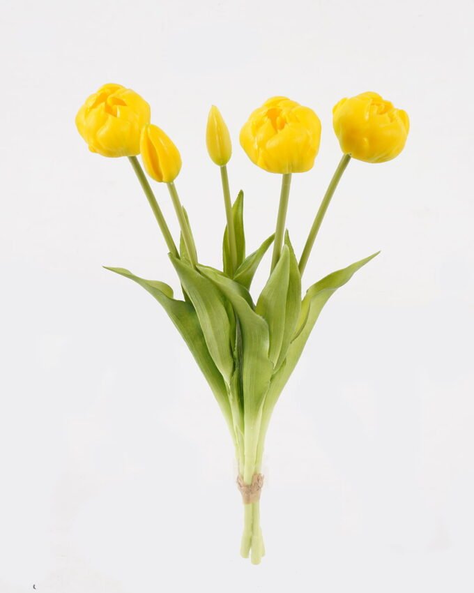 Artificial Flower 21*21*43cm Tulip *5 bundle GS-31325003 2025AUG YeahFlower is one of Chinese leading OEM manufacturers and exporters , supplying the silk flowers, wholesale artificial trees