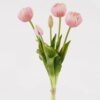 Artificial Flower 21*21*43cm Tulip *5 bundle GS-31325003 2025AUG YeahFlower is one of Chinese leading OEM manufacturers and exporters , supplying the silk flowers, wholesale artificial trees