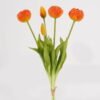 Artificial Flower 21*21*43cm Tulip *5 bundle GS-31325003 2025AUG YeahFlower is one of Chinese leading OEM manufacturers and exporters , supplying the silk flowers, wholesale artificial trees
