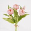 Artificial Flower 21*21*30cm Tulip *5 bundle GS-31325004-P1 2025AUG YeahFlower is one of Chinese leading OEM manufacturers and exporters , supplying the silk flowers, wholesale artificial trees