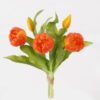 Artificial Flower Tulip 5 bundle GS-31325004_3 Artificial Flower 21*21*30cm Tulip *5 bundle GS-31325004 2025AUG YeahFlower is one of Chinese leading OEM manufacturers and exporters , supplying the silk flowers, wholesale artificial trees