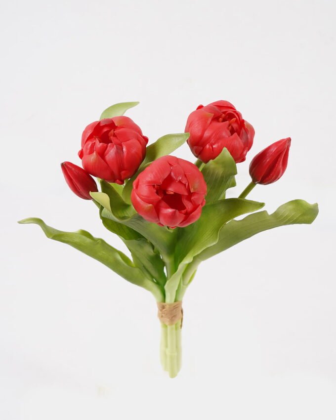 Artificial Flower Tulip 5 bundle GS-31325004_6 Artificial Flower 21*21*30cm Tulip *5 bundle GS-31325004 2025AUG YeahFlower is one of Chinese leading OEM manufacturers and exporters , supplying the silk flowers, wholesale artificial trees