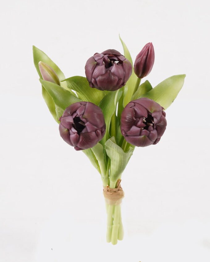 Artificial Flower Tulip 5 bundle GS-31325004_7 Artificial Flower 21*21*30cm Tulip *5 bundle GS-31325004 2025AUG YeahFlower is one of Chinese leading OEM manufacturers and exporters , supplying the silk flowers, wholesale artificial trees