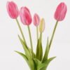 Artificial Flower 21*21*40cm Tulip *5 bundle GS-31325005 2025AUG YeahFlower is one of Chinese leading OEM manufacturers and exporters , supplying the silk flowers, wholesale artificial trees